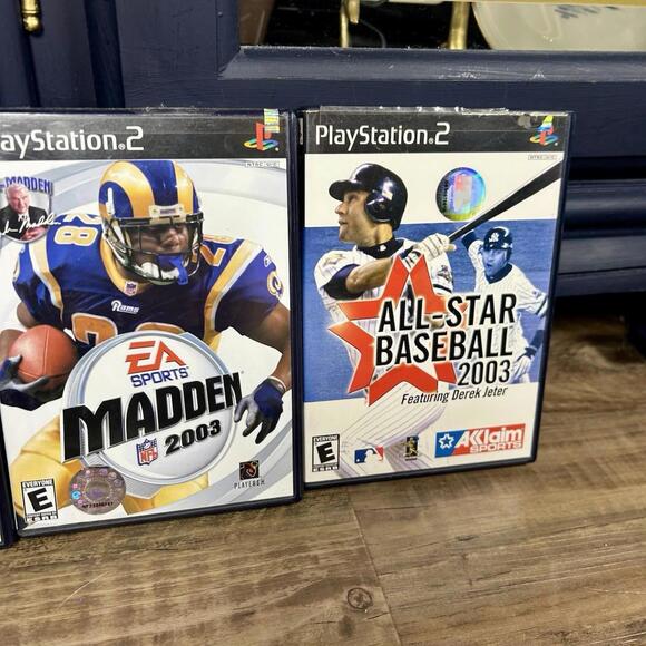 PlayStation 2 Sports Games: NHL 2003, Madden 2003, Allstar Baseball 2003 - Picture 5 of 7